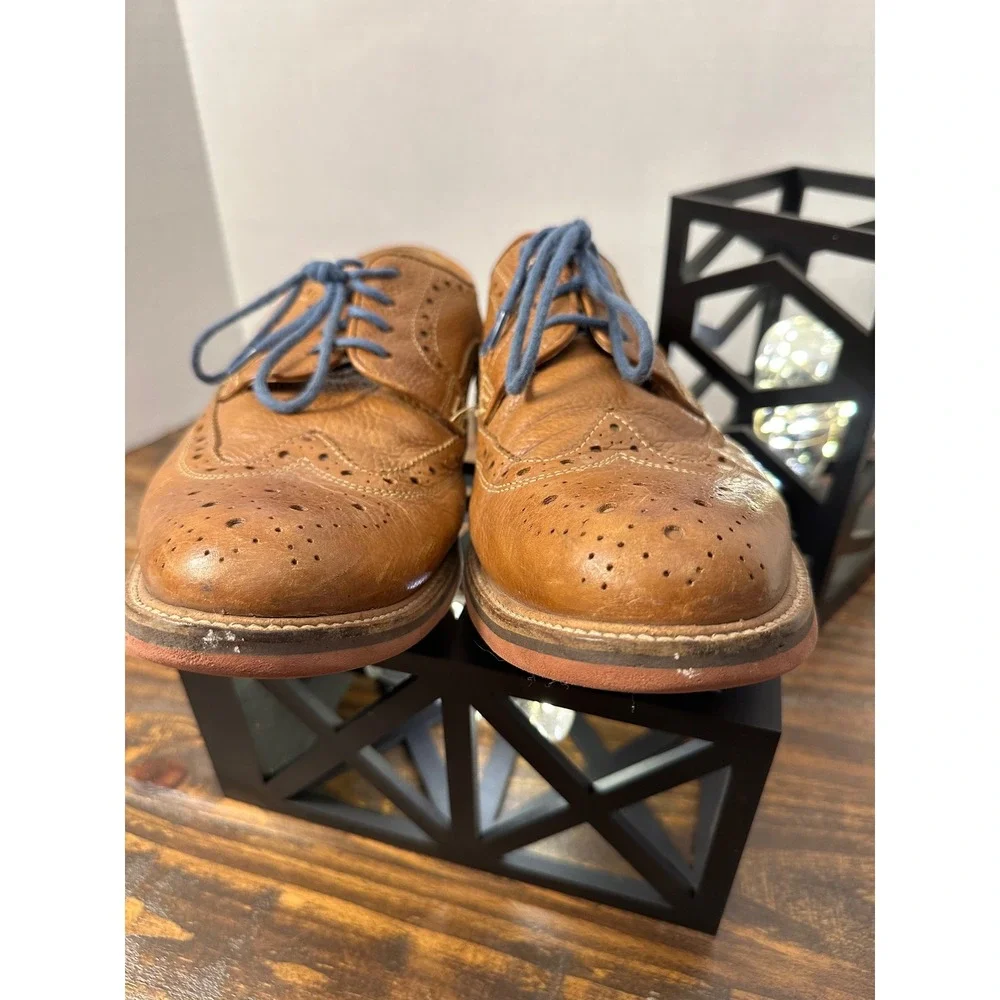 1901 Nordstrom Leather Wingtip Oxford Dress‎ Shoes Lace Up Casual Comfort 11.5M